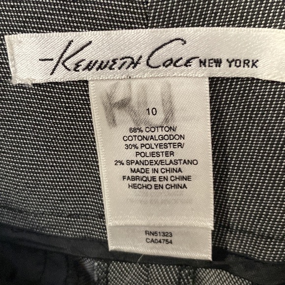 Ladies size 10 Kenneth coke dress pants. Wide leg - Picture 2 of 3